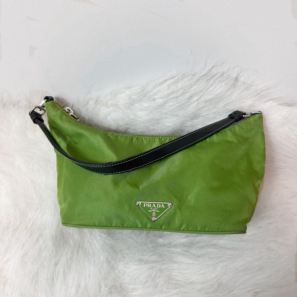 Prada Nylon Logo Shoulder Mini Bag - Picture 1 of 8